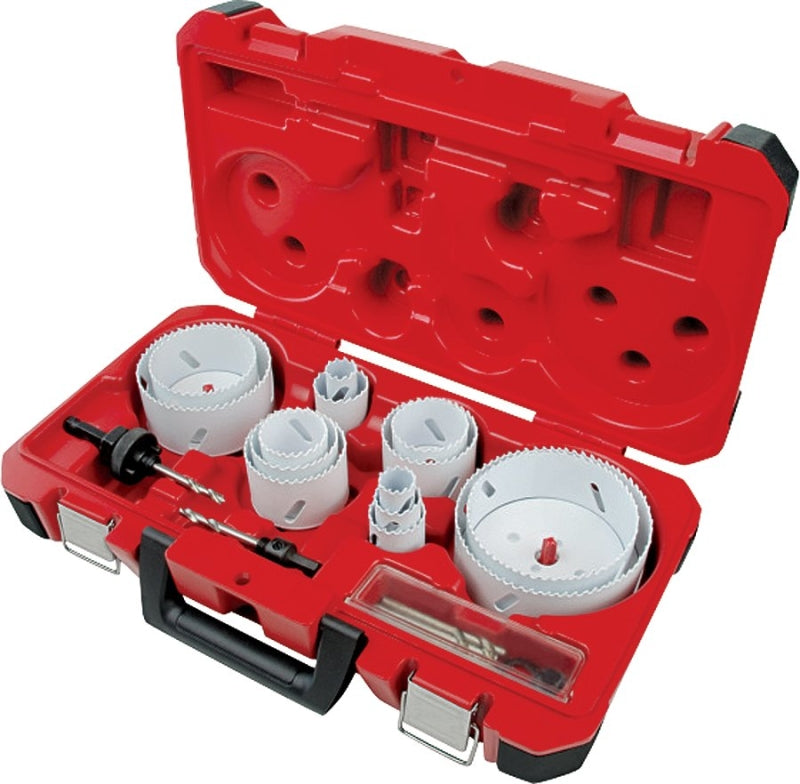 MILWAUKEE Milwaukee Hole Dozer 49-22-4105 Hole Saw Kit, 19-Piece, Bi-Metal HARDWARE & FARM SUPPLIES MILWAUKEE