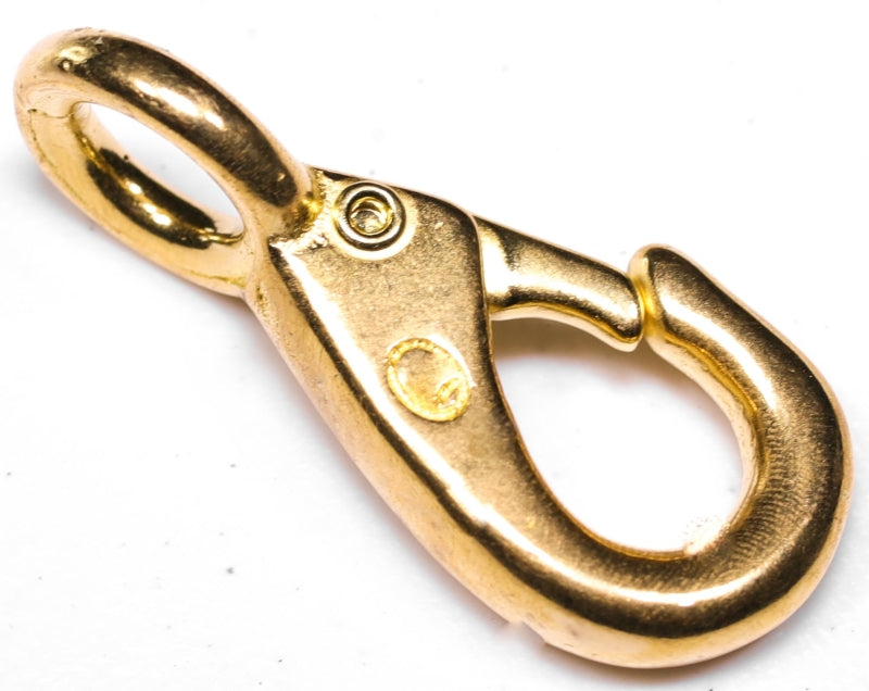 BARON Baron 249B-3/8 Quick Snap, 50 lb Working Load, Bronze, Polished
