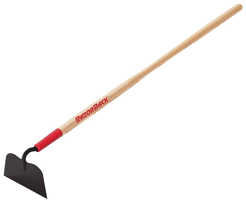 RAZOR-BACK Razor-Back 71113 Garden Hoe, 4-1/4 in W Blade, 6-1/4 in L Blade, Steel Blade, Shank Pattern Blade, Hardwood Handle LAWN & GARDEN RAZOR-BACK