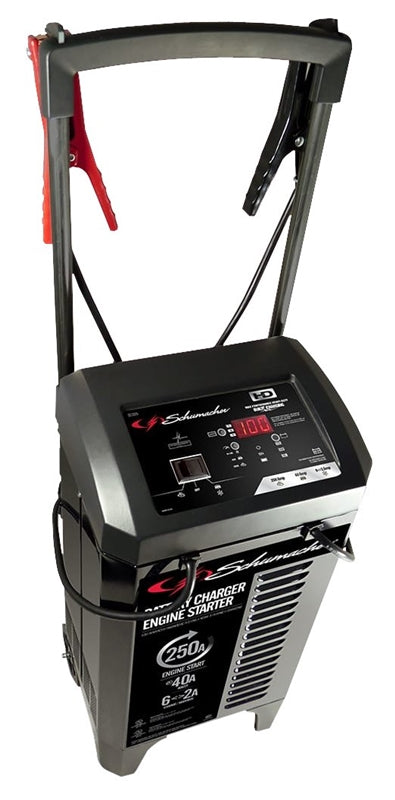 SCHUMACHER Schumacher SC1325 Battery Charger/Engine Starter, 11 A Continuous, 50 A Intermittent Input, 6/12 V Output, AGM Battery AUTOMOTIVE SCHUMACHER