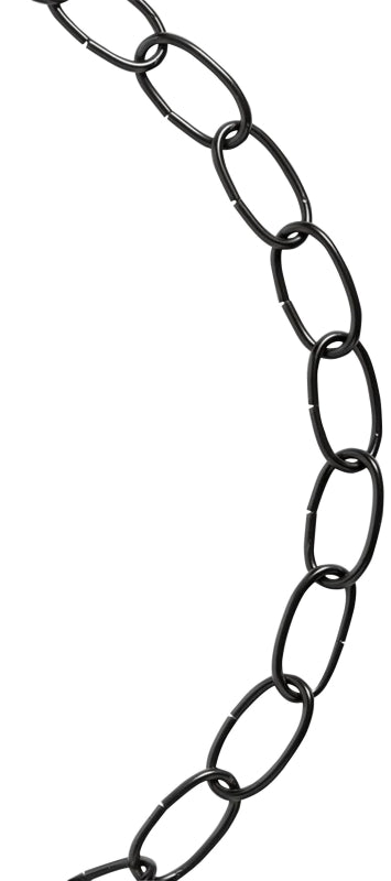 BARON Baron 2002 Decorator Chain, Black, #10, 40 ft L, 45 lb Working Load