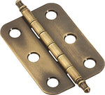 AMEROCK Amerock BPR2355AE Minaret Tip Hinge, Steel, Antique Brass, Flush Mounting HARDWARE & FARM SUPPLIES AMEROCK
