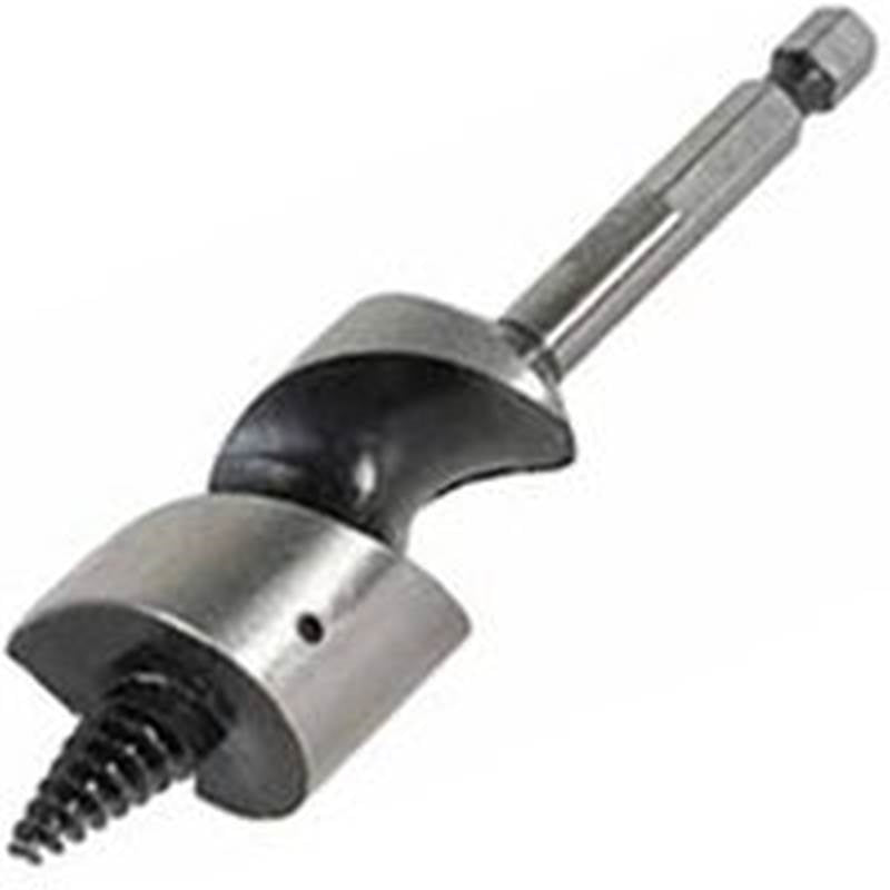 GREENLEE Greenlee 60A-1 Auger Drill Bit, 1 in Dia, 4-1/2 in OAL, 1-Flute, 1/4 in Dia Shank, Hex Shank AUTOMOTIVE GREENLEE