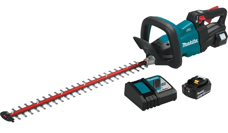 MAKITA Makita XHU07T Cordless Hedge Trimmer Kit, Battery Included, 5 Ah, 18 V, Lithium-Ion, 3/8 in Cutting Capacity OUTDOOR LIVING & POWER EQUIPMENT MAKITA