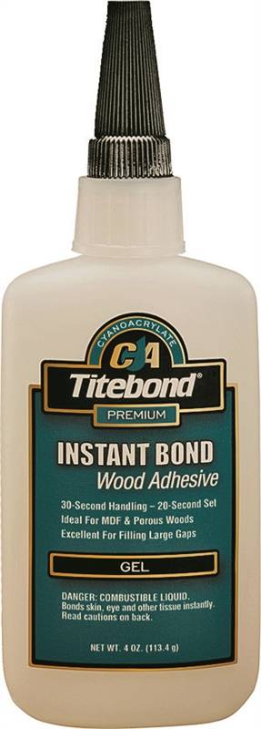 TITEBOND Titebond 6232 Wood Glue, Clear, 4 oz Bottle PAINT TITEBOND   