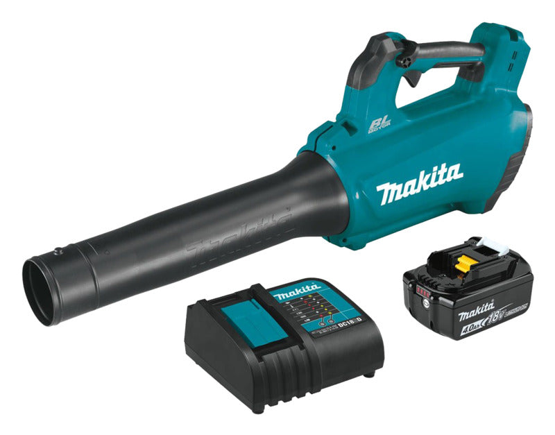 MAKITA Makita XBU03SM1 Blower Kit, Battery Included, 4 Ah, 18 V, Lithium-Ion, 459 cfm Air OUTDOOR LIVING & POWER EQUIPMENT MAKITA