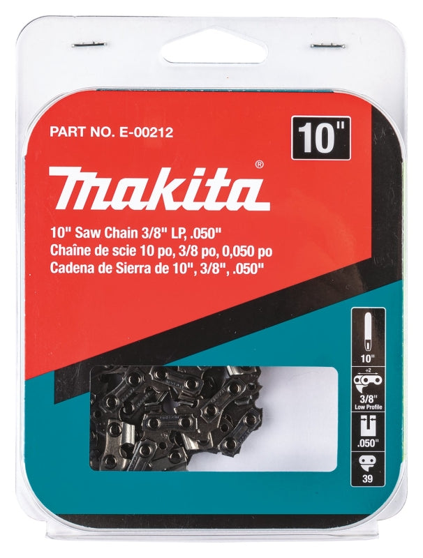 MAKITA Makita E-00212 Chainsaw Chain, 91PX Chain, 0.05 in Gauge, 3/8 in TPI/Pitch, 39-Link