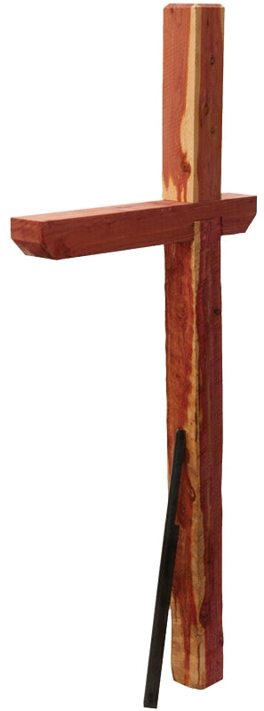 SOLAR GROUP Gibraltar Mailboxes DPKX0000 Drive-in Mailbox Post, 24 in L, 6 in W, 59 in H, Wood HARDWARE & FARM SUPPLIES SOLAR GROUP