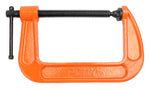 PONY Pony 2650 Light-Duty C-Clamp, 1300 lb Clamping, 5 in Max Opening Size, 3 in D Throat, Cast Iron Body, Black Body TOOLS PONY   