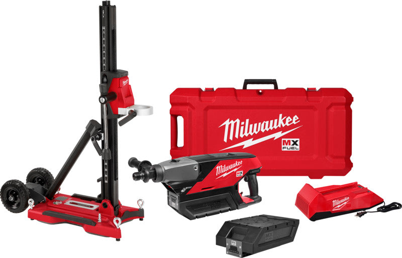 MILWAUKEE Milwaukee MXF301-2CXS Handheld Core Drill Kit, 790, 1550 rpm Speed PAINT MILWAUKEE