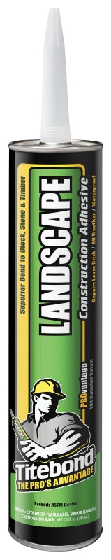 TITEBOND Titebond 3121 Construction Adhesive, Beige, 10 oz Cartridge PAINT TITEBOND