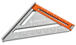 LUFKIN Crescent Lufkin EX6 Series LSSP6-7 2-in-1 Extendable Layout Tool, 1/8 in Graduation, Aluminum, 6-1/2 in L, 7-1/4 in W