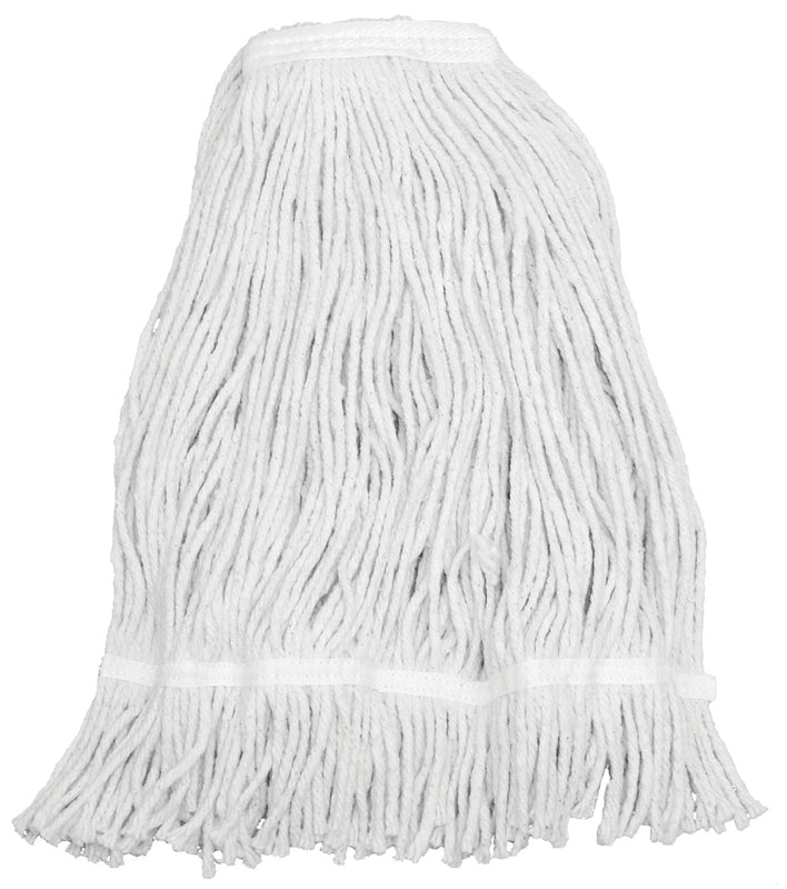 ZEPHYR MANUFACTURING Zephyr ShineUp 15024 Mop Head, 24 oz Headband, Cotton, Natural CLEANING & JANITORIAL SUPPLIES ZEPHYR MANUFACTURING   