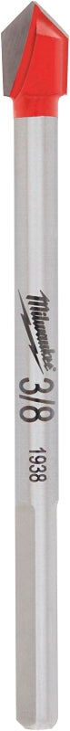 MILWAUKEE Milwaukee 48-20-8984 Drill Bit, 3/8 in Dia, 3-3/4 in OAL, 7/32 in Dia Shank, Round Shank TOOLS MILWAUKEE