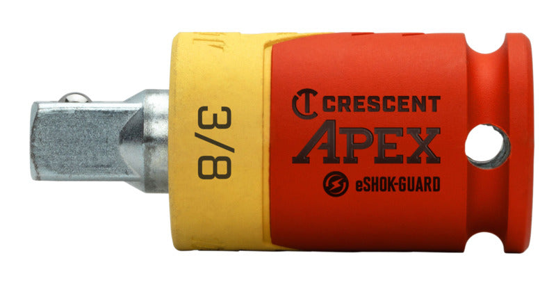 CRESCENT Crescent APEX eSHOK-GUARD Series CAEAD324 Socket Isolator Extension, 3/8 in Drive, Square Drive, 2-1/4 in L TOOLS CRESCENT