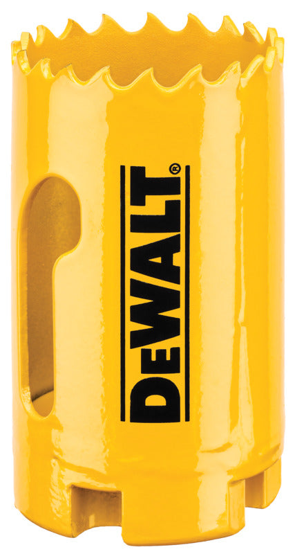 DEWALT DEWALT DAH180022 Hole Saw, 1-3/8 in Dia, 1-3/4 in D Cutting, 5/8-18 Arbor, 4/5 TPI, HSS Cutting Edge TOOLS DEWALT