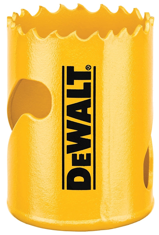 DEWALT DEWALT DAH180026 Hole Saw, 1-5/8 in Dia, 1-3/4 in D Cutting, 5/8-18 Arbor, 4/5 TPI, HSS Cutting Edge TOOLS DEWALT