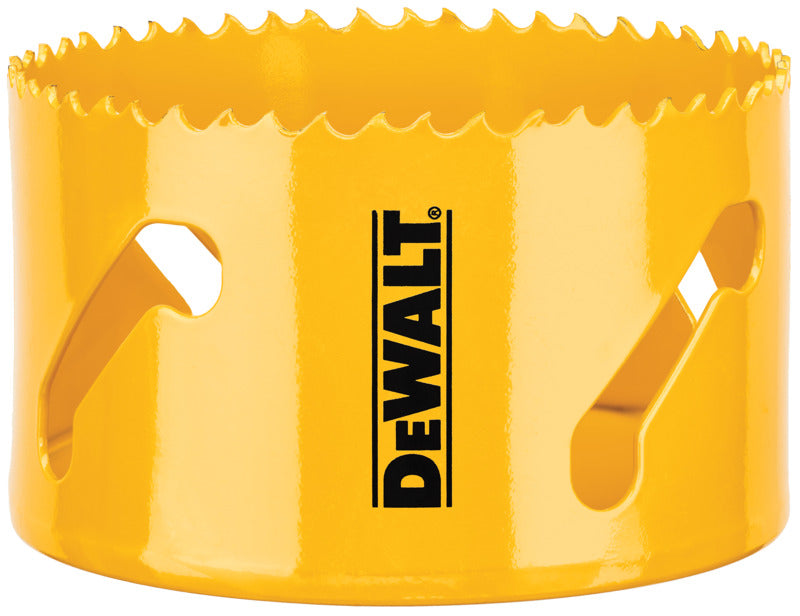 DEWALT DEWALT DAH180058 Hole Saw, 3-5/8 in Dia, 1-3/4 in D Cutting, 5/8-18 Arbor, 4/5 TPI, HSS Cutting Edge TOOLS DEWALT