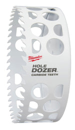 MILWAUKEE Milwaukee 49-56-0748 Hole Dozer, 5 in Dia, 1.62 in D Cutting, 4 TPI, Carbide Cutting Edge TOOLS MILWAUKEE