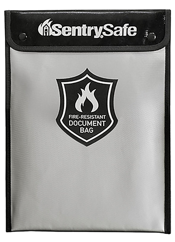 MASTER LOCK Sentry Safe FBWLZ0 Document Bag, 0.1 cu-ft Capacity, 15 in H x 11 in W x 1-1/2 in D Exterior, Yes, Zipper, Snap Lock HARDWARE & FARM SUPPLIES MASTER LOCK