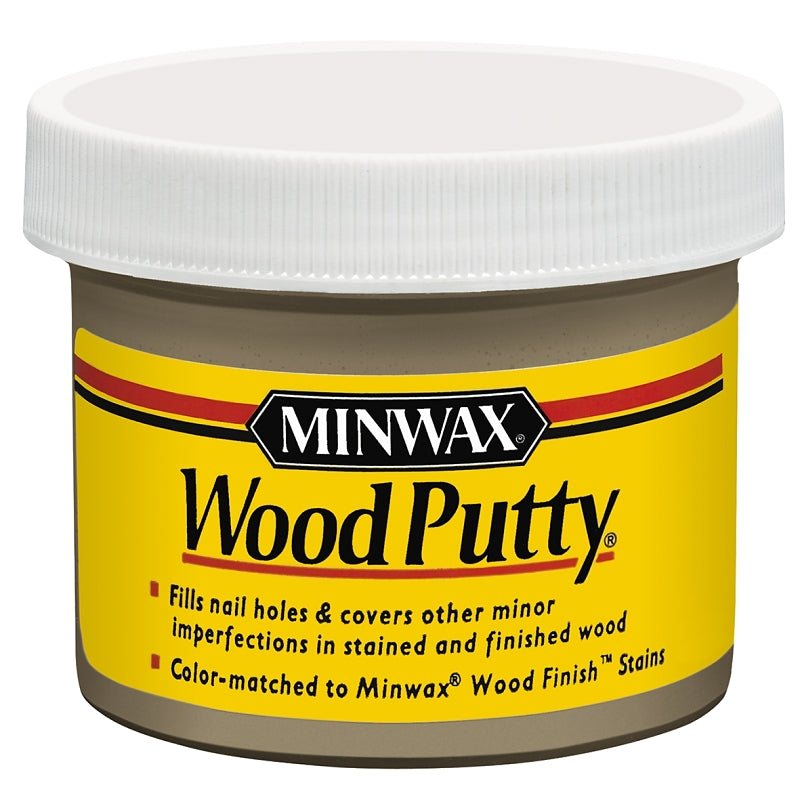 MINWAX Minwax Wood Putty 136200000 Wood Filler, Gray, 3.75 oz PAINT MINWAX
