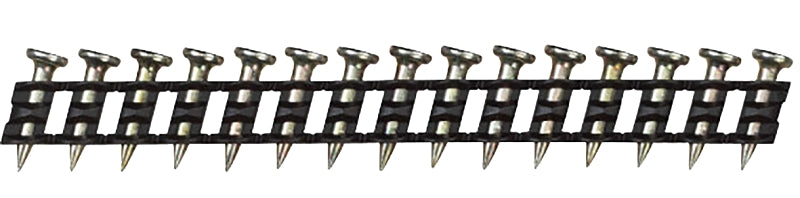 DEWALT DEWALT DCN8910680 Fastener, 0.68 in L, Steel, Yellow Zinc, Full Round Head, Smooth Shank