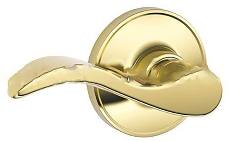 DEXTER BY SCHLAGE Schlage J Series J10 V SEV 605 Passage Lever, Mechanical Lock, Bright Brass, Metal, Residential, 3 Grade, 1/CD HARDWARE & FARM SUPPLIES DEXTER BY SCHLAGE