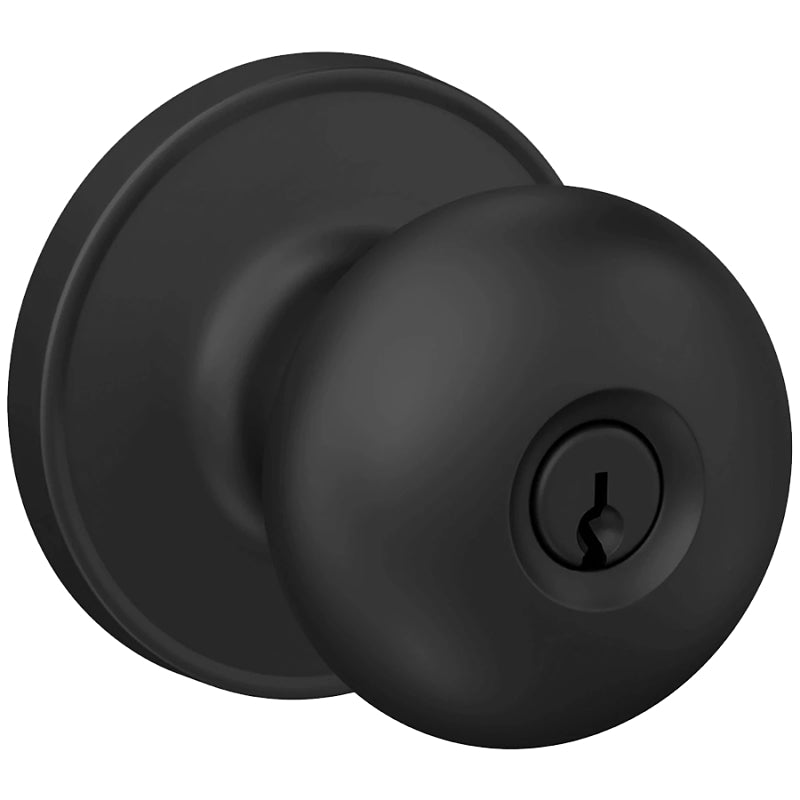 DEXTER BY SCHLAGE Schlage J Series J54 STR 622 Entry Lever, Mechanical Lock, Matte Black, Knob Handle, Metal, Residential, 3 Grade HARDWARE & FARM SUPPLIES DEXTER BY SCHLAGE