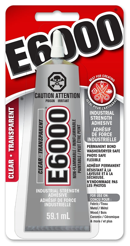 E6000 E6000 237041 Craft Adhesive, Clear, 2 oz AUTOMOTIVE E6000