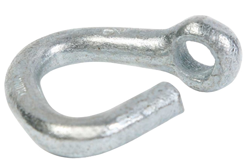 BARON Baron 383-1/4 Cold Shut, 1/4 in Trade, 750 lb Working Load, Steel, Zinc