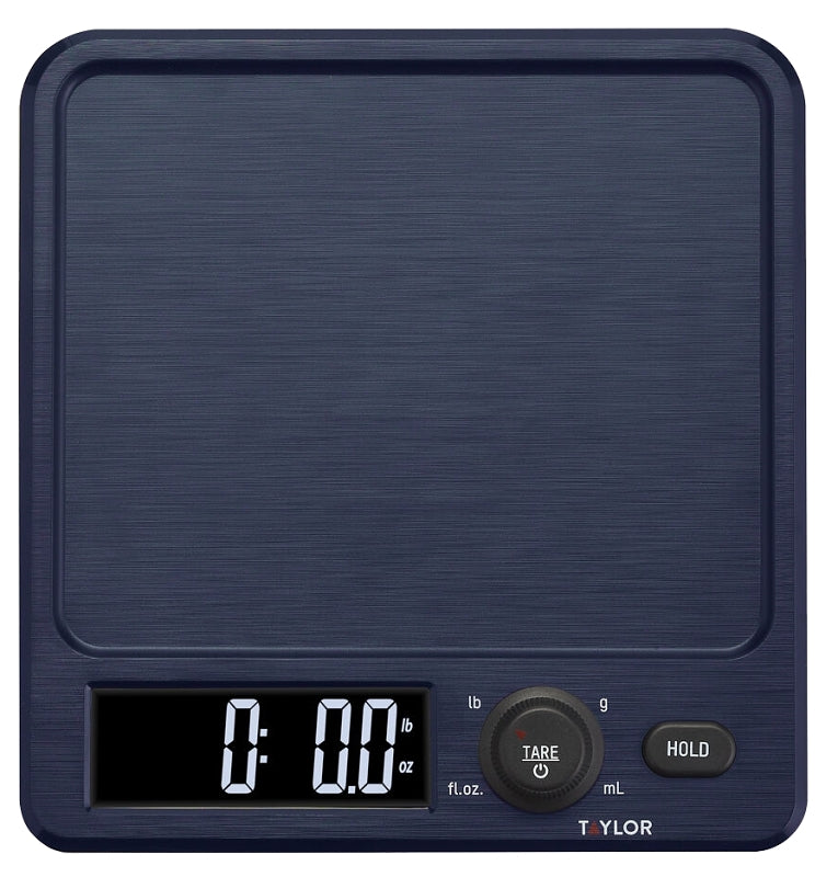 TAYLOR Taylor 5280827 Antimicrobial Kitchen Scale with Rotating Knob, 11 lb, Digital Display, ABS Housing Material HOUSEWARES TAYLOR   