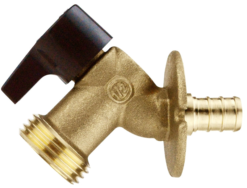 APOLLO Apollo Valves APXSCV1234 Sillcock, 1/2 x 3/4 in Connection, Barb x MGHT, 200 psi Pressure, Quarter-Turn Actuator LAWN & GARDEN APOLLO