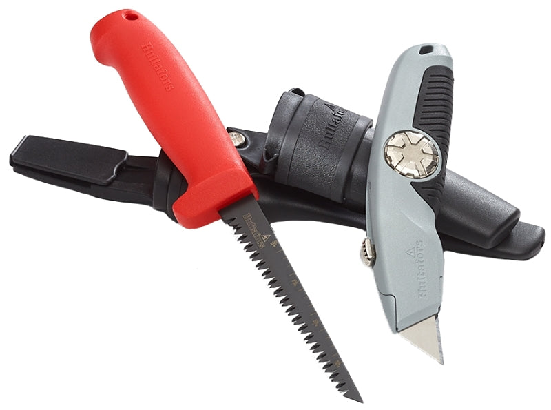 HULTAFORS Hultafors 381060U Series Combination Knife Set, Includes: Double Holster, Jab Saw and Utility Knife, 2-Piece TOOLS HULTAFORS
