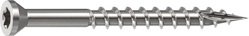 CAMO Camo 0350130 Deck Screw, 0.163 in Thread, 2 in L, Trim Head, Star Drive, Sharp, Type-17 Point, 305 Stainless Steel, 100 HARDWARE & FARM SUPPLIES CAMO
