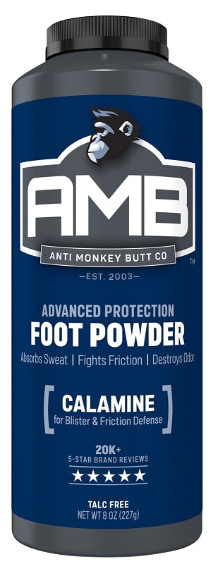 EMERSON HEALTHCARE Anti Monkey Butt 813388 Foot Powder, Powder, 8 oz CLEANING & JANITORIAL SUPPLIES EMERSON HEALTHCARE