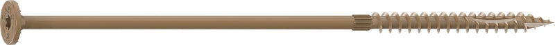 CAMO Camo 0360264 Structural Screw, 1/4 in Thread, 8 in L, Flat Head, Star Drive, Sharp Point, PROTECH Ultra 4 Coated, 50 HARDWARE & FARM SUPPLIES CAMO