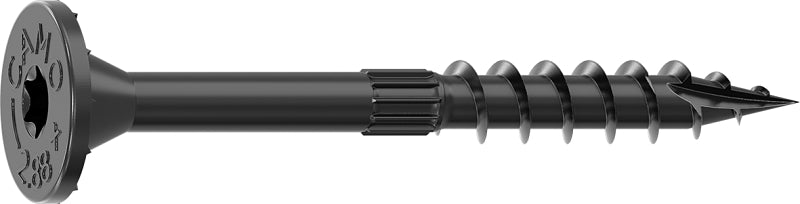 CAMO Camo 0366180 Structural Screw, 5/16 in Thread, 2-7/8 in L, Flat Head, Star Drive, Sharp Point, 10/PK HARDWARE & FARM SUPPLIES CAMO