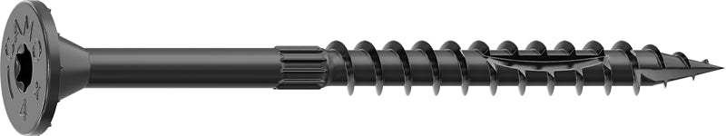 CAMO Camo 0366200 Structural Screw, 5/16 in Thread, 4 in L, Flat Head, Star Drive, Sharp Point, PROTECH Ultra 4 Coated, 10 HARDWARE & FARM SUPPLIES CAMO