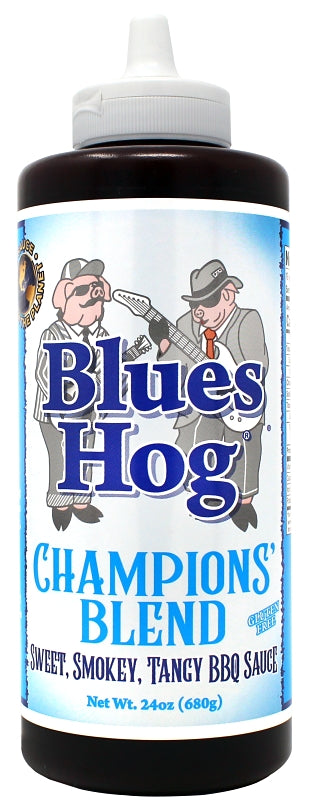 BLUES HOG Blues Hog 70610 BBQ Sauce, Champions' Blend, 24 oz Bottle OUTDOOR LIVING & POWER EQUIPMENT BLUES HOG