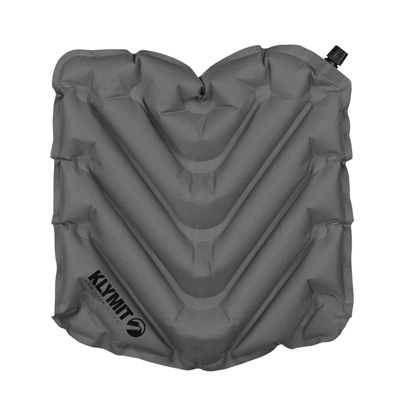 KLYMIT Klymit V Seat 12VSGR01B Seat Cushion, 14-1/2 in OAL, 13-1/2 in OAW, 1-1/2 in OAH, 75D Polyester Seat, Gray Seat APPLIANCES & ELECTRONICS KLYMIT