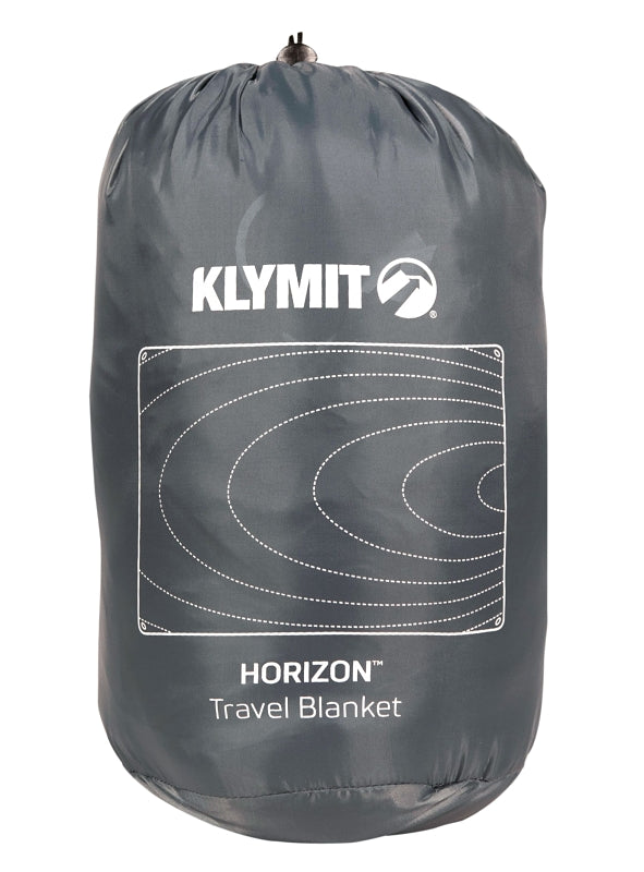 KLYMIT Klymit 13HTGY01C Travel Blanket, 80 in L, 58 in W, Polyester/Synthetic, Gray APPLIANCES & ELECTRONICS KLYMIT