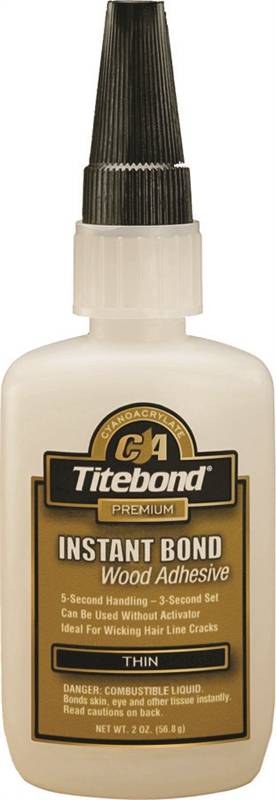 TITEBOND Titebond 6201 Wood Glue, Clear, 2 oz Bottle PAINT TITEBOND   