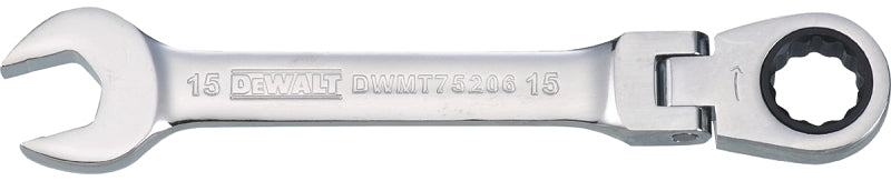 DEWALT DeWALT DWMT75206OSP Combination Wrench, Metric, 15 mm Head, 6-21/32 in L TOOLS DEWALT   