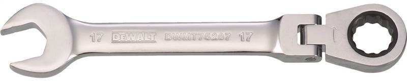 DEWALT DEWALT DWMT75207OSP Combination Wrench, Metric, 17 mm Head, 7-15/32 in L, 12-Point, Steel, Chrome-Plated TOOLS DEWALT