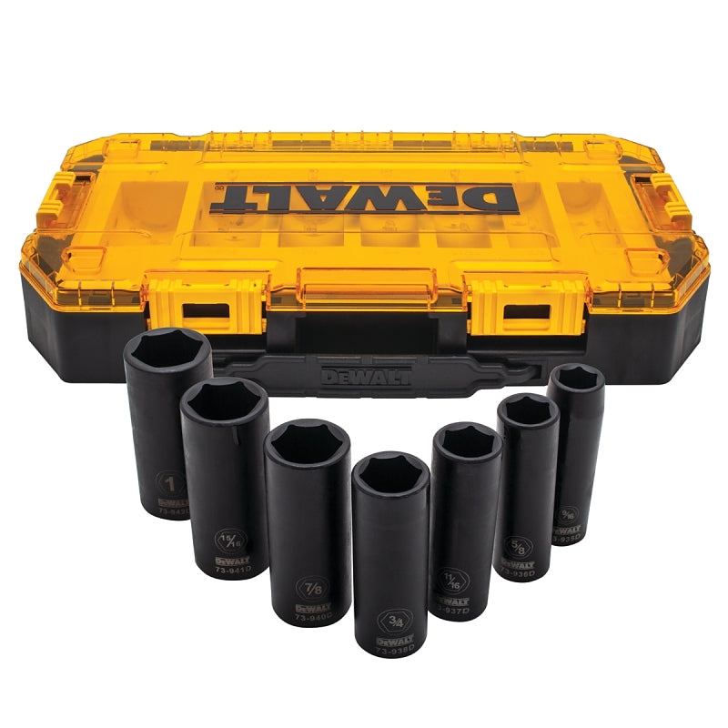 DEWALT DEWALT DWMT74736 Series Socket Set, Specifications: 1/2 in Drive Size