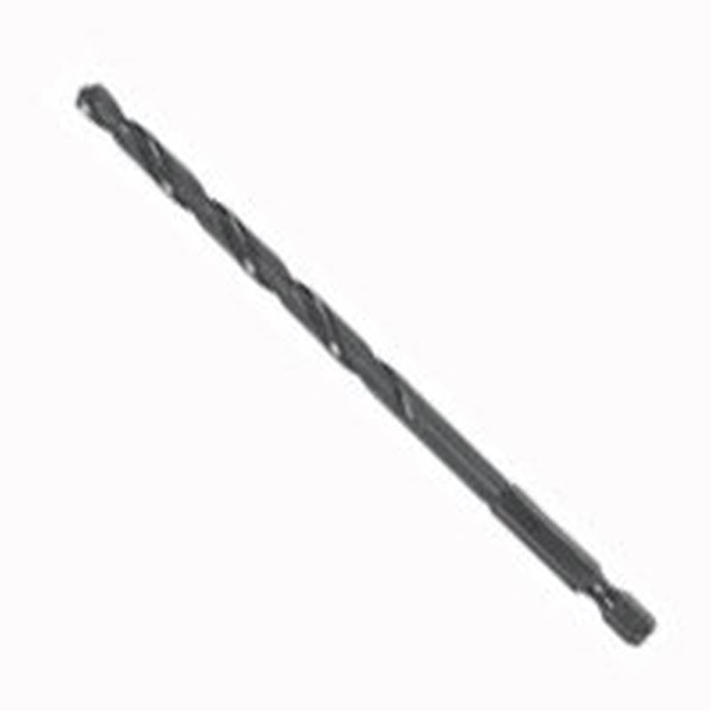 IRWIN Irwin 4935638 Jobber Drill Bit, 5/32 in Dia, 3-15/16 in OAL, Spiral Flute, 1/4 in Dia Shank, Hex Shank TOOLS IRWIN
