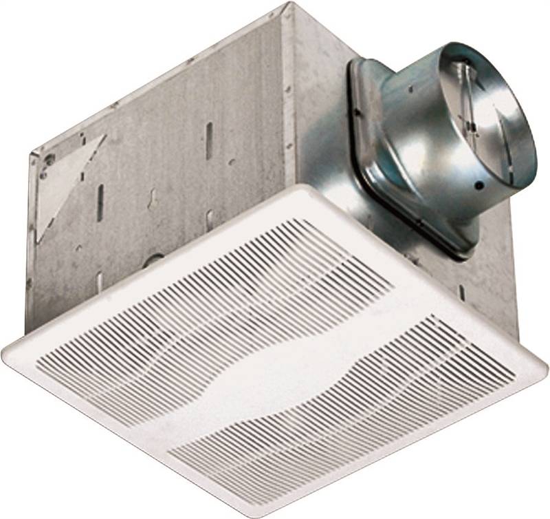 AIR KING Air King E130S/ES130S Exhaust Fan, 12-3/4 in L, 12-7/8 in W, 0.3 A, 115/120 V, 1-Speed, 130 cfm Air, Steel PLUMBING, HEATING & VENTILATION AIR KING
