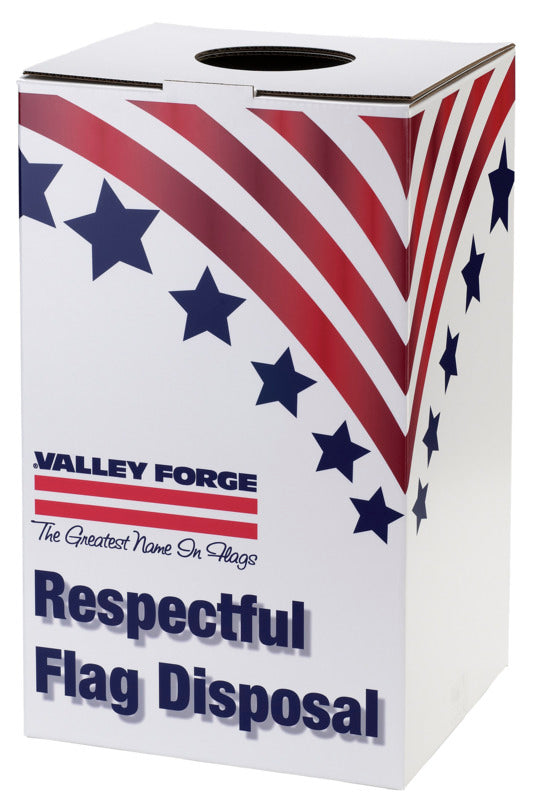 VALLEY FORGE Valley Forge BOXREC Flag Disposal Box, Plastic AUTOMOTIVE VALLEY FORGE