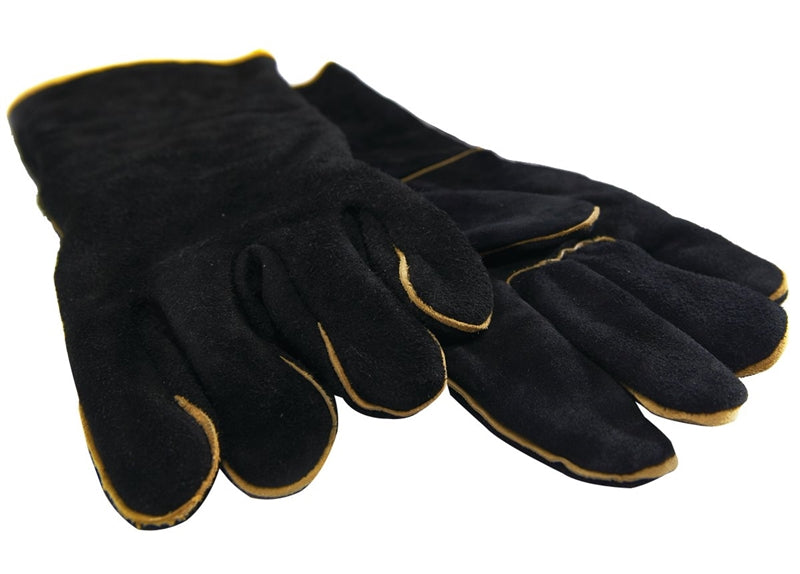 ONWARD MFG GrillPro 00528 BBQ Gloves, #1, Leather, Black OUTDOOR LIVING & POWER EQUIPMENT ONWARD MFG   