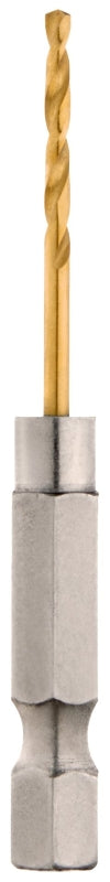 MILWAUKEE Milwaukee SHOCKWAVE 48-89-4602 Impact Drill Bit, 5/64 in Dia, 2.35 in OAL, Twist Flute, 1/4 in Dia Shank, Hex Shank TOOLS MILWAUKEE